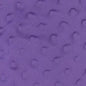 Minky Bubbles Purple