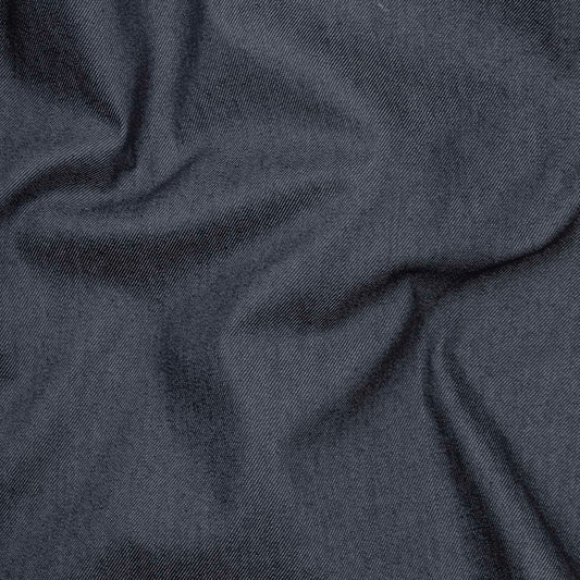 Denim Extensible Chiné Bleu Foncé/Blanc 18
