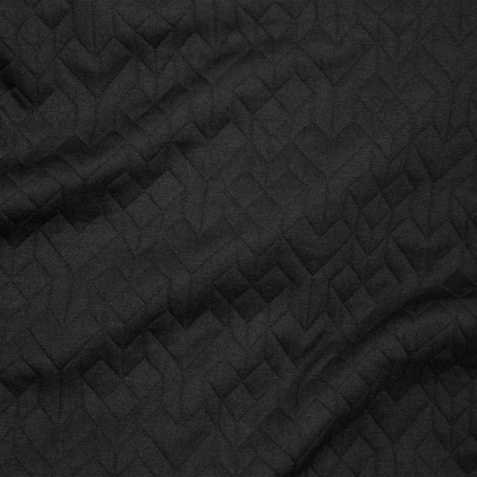 Matelassé Géo Noir 02