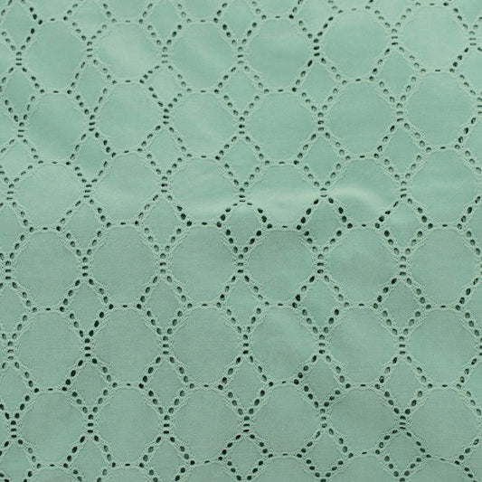 Broderie Extensible Menthe 10