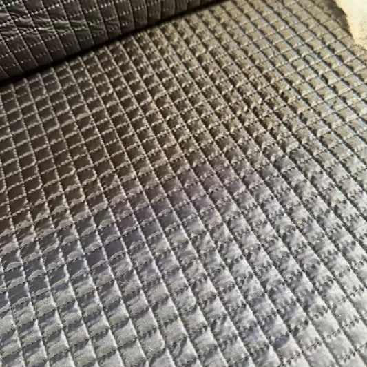 Doublure Matelassé 2 Côtés Petit Carré Noir