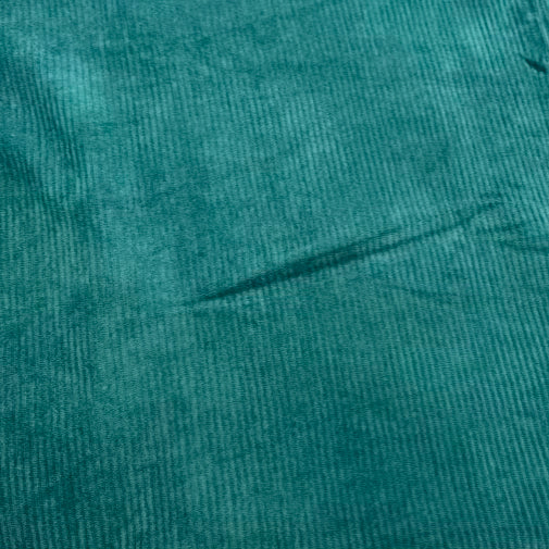 Velour Côtelé 3x1 Sarcelle  Foncé