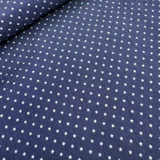 Denim Bleu Étoiles