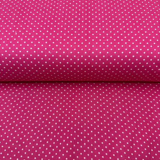Pink Polka Dot Cotton