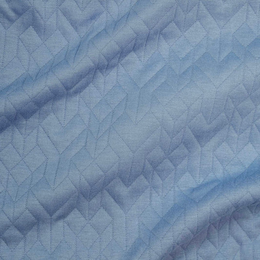 Matelassé Géo Bleu 14