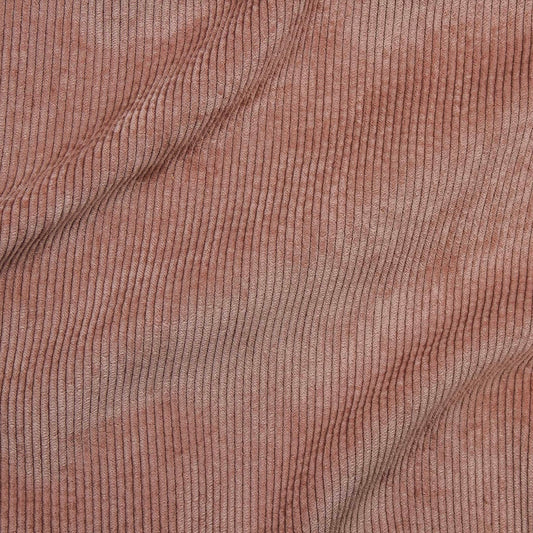 Velour Côtelé Look Lavé Rose 16