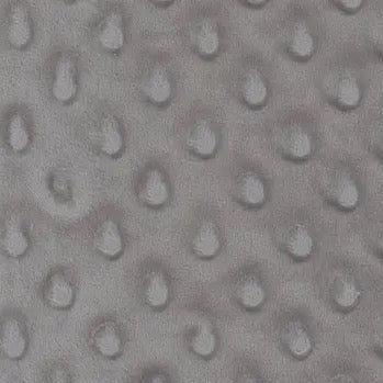 Minky Bubbles Charcoal