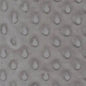 Minky Bubbles Charcoal