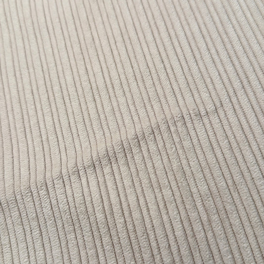 Velour Côtelé Marbré Crème 08