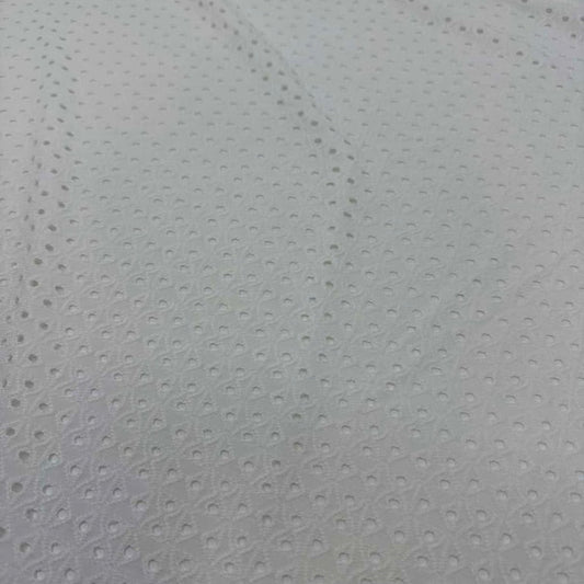 Eyelet Sunset Beach Blanc
