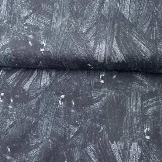 Coton Marbré 015 Noir