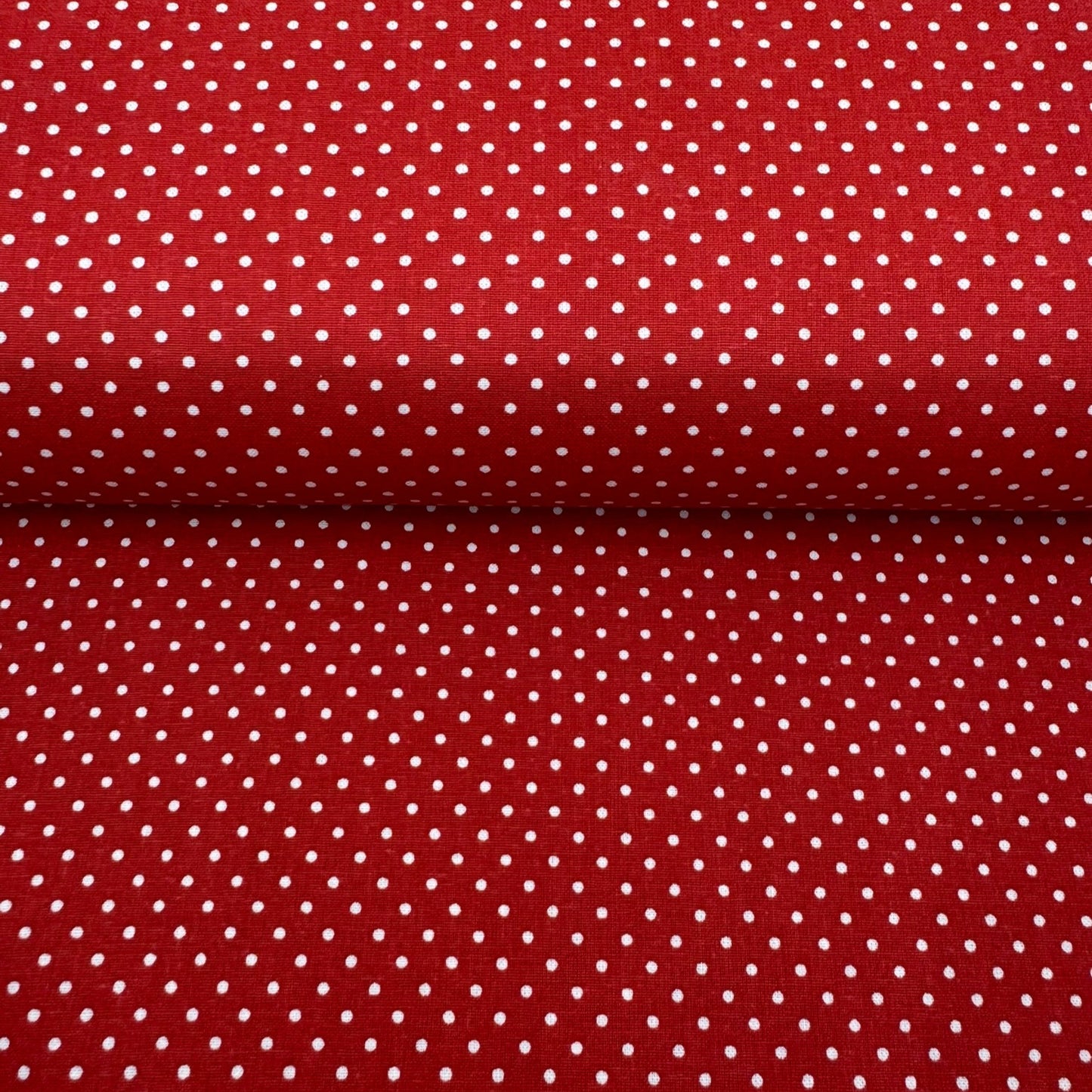 Red Polka Dot Cotton