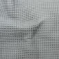 Coton Gaufré Organique Gris 08