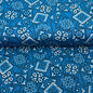 Cotton Bandanas Aqua