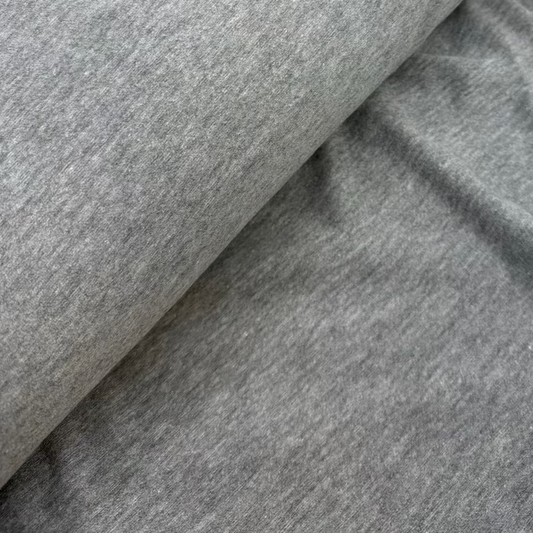 Jersey Coton Gris Chiné