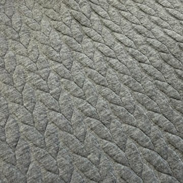 Jane Quilted Plus Grey Mix