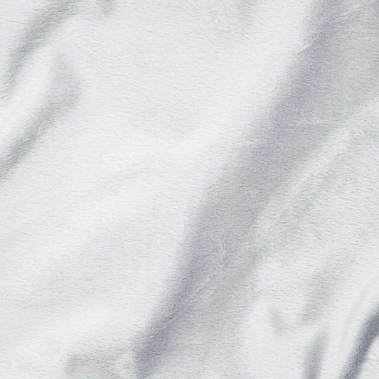 Minky Velour Blanc 01