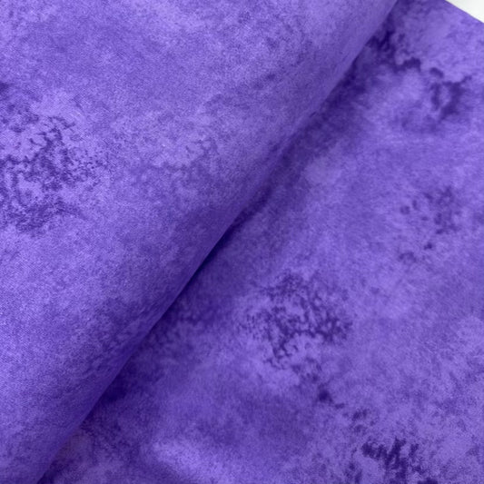 Coton Large Courtepointe Marbré Violet