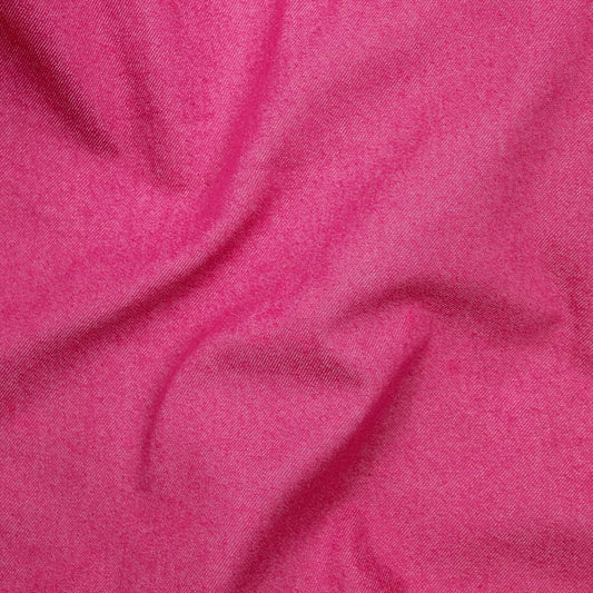 Denim Extensible Chiné Fuschia/Blanc 15
