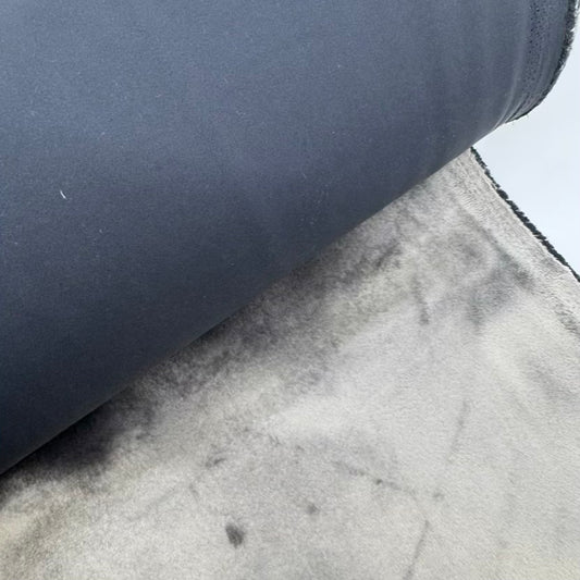 SoftShell Noir Intérieur Minky