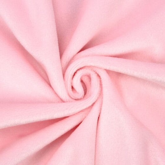 Minky Velour Rose