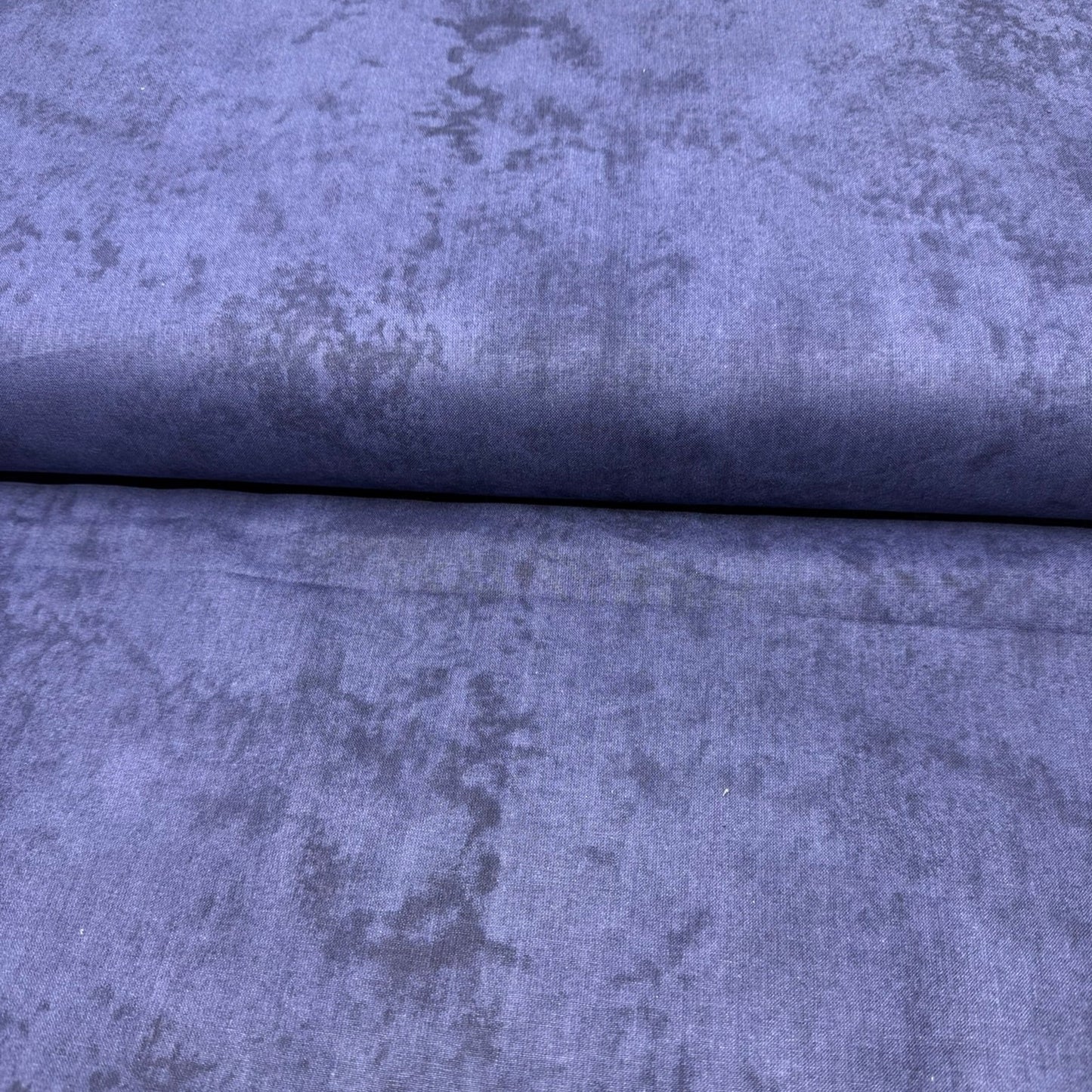 Coton Marbré Marine