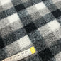 Sherpa Carreaux Noir/Gris