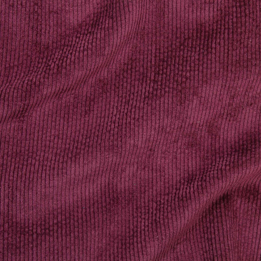 Velour Côtelé Look Lavé Bordeaux 14