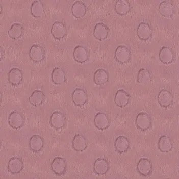 Minky Bubbles Old Pink