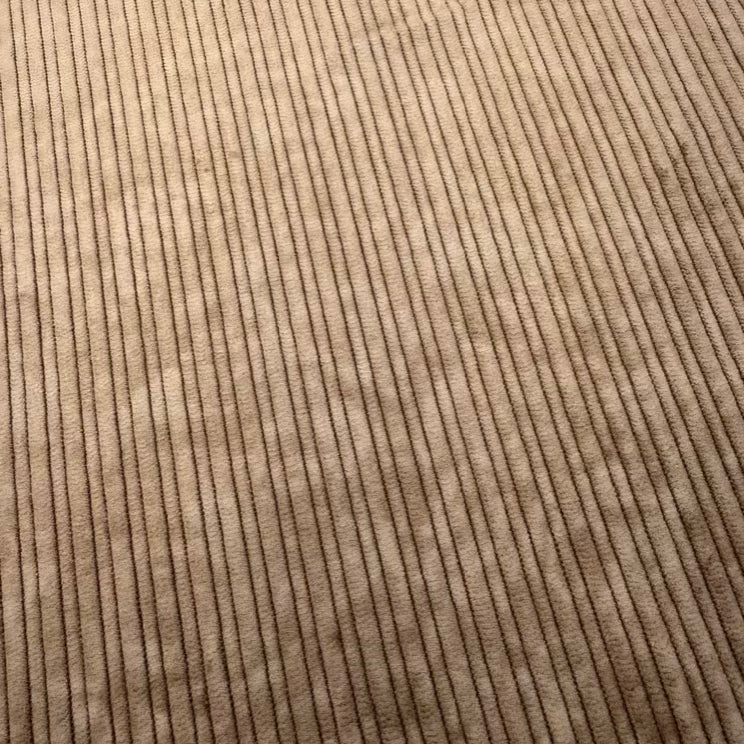 Velour Côtelé Marbré Caramel 09