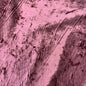 Velours Panné Extensible Rose Antique