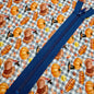 Fermeture Éclair Non-Séparable 9po, Denim