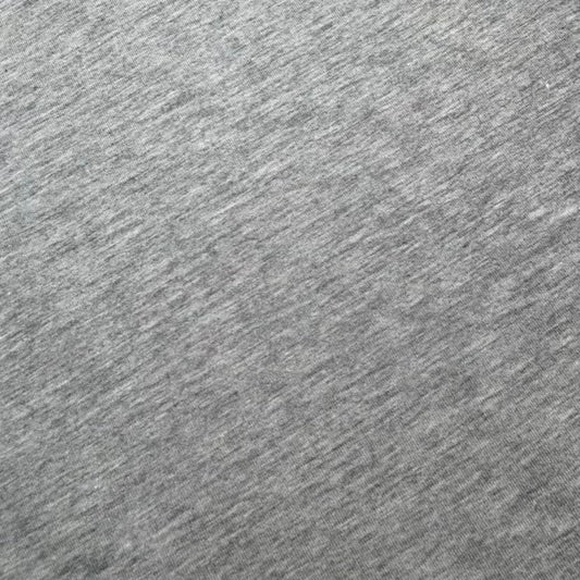 Jersey Coton Extensible Premium Gris Chiné