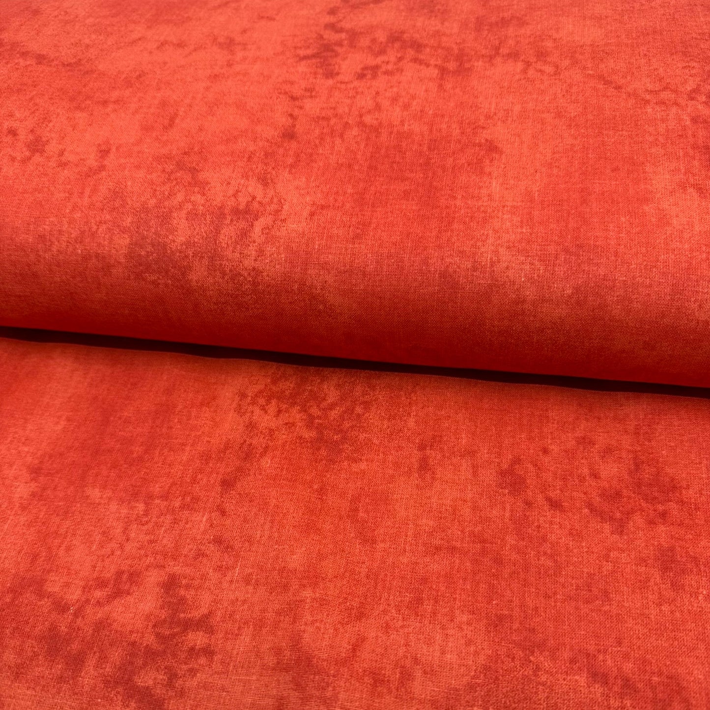 Coton Marbré Rouge Orangé