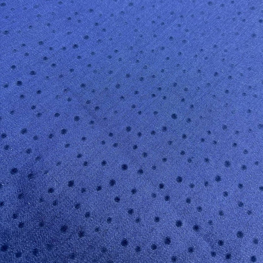 Denim Bleu Picots en relief