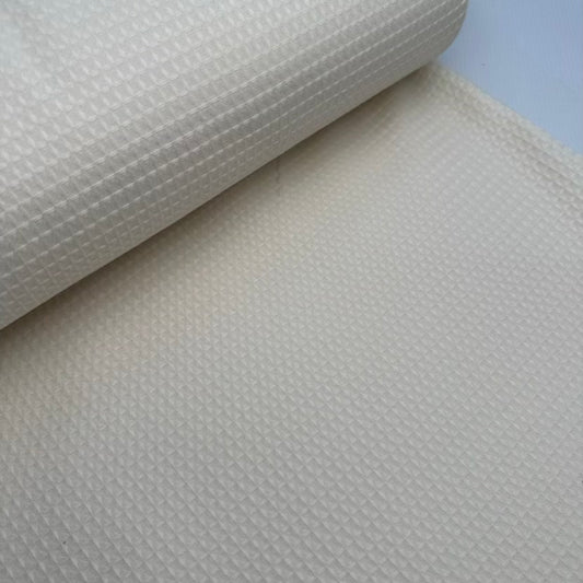 Coton Mini Gaufré Crème