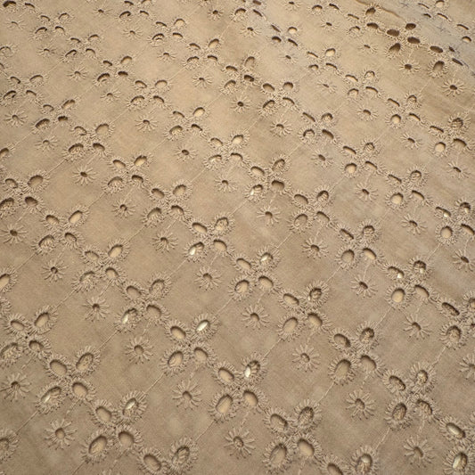 Broderie Anglaise #5 Taupe