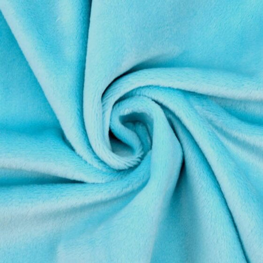 Minky Velour Turquoise