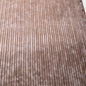 Velour Côtelé Marbré Brun 11