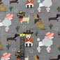 Printed Flannel 182