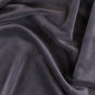 Minky Velour Extensible Gris Foncé