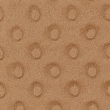 Minky Bubbles Caramel