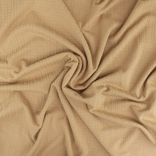 Dark Beige Rectangular Knit