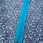 Fermeture Éclair Non-Séparable 6po Aqua