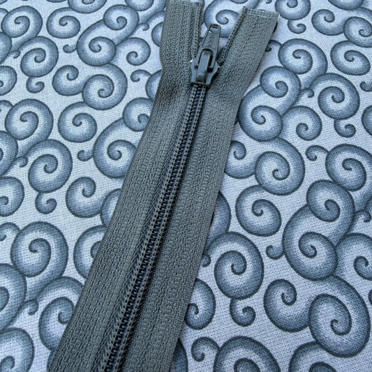 Fermeture Éclair Séparable 27,5po Charcoal