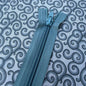 Fermeture Éclair Séparable 27,5po Bleu Gris