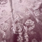 Velours Extensible Floral Lilas