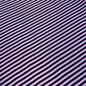 Rib Striped Navy/Lilac 2x1 ***faded pleats***