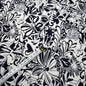 DTY Fleurs Blanc/Marine
