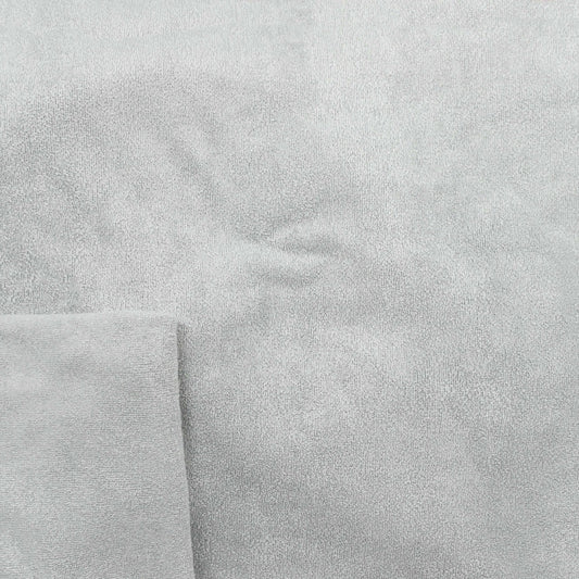 Grey Double-Sided Bamboo French Terry